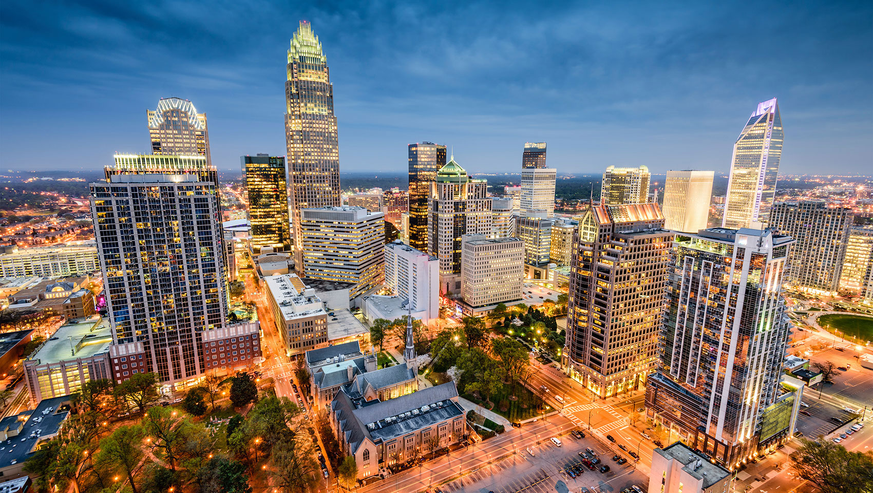 charlotte skyline