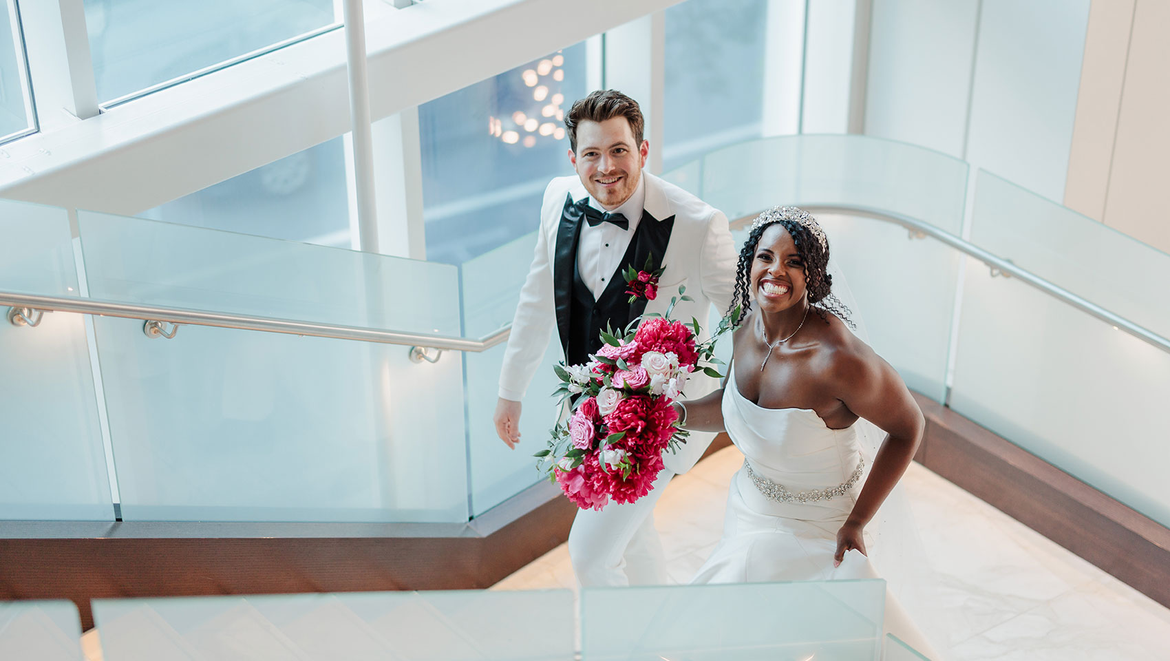 Wedding celebration at Kimpton Tryon Park Hotel in Charlotte, NC