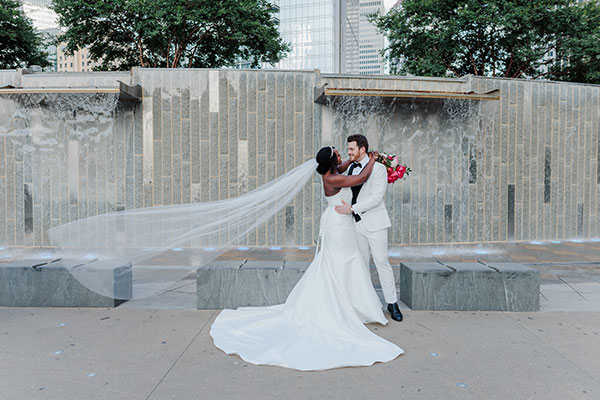 Liz + Mason wedding photo