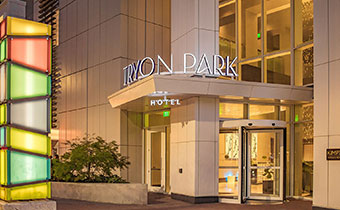 Tryon Park hotel entrance