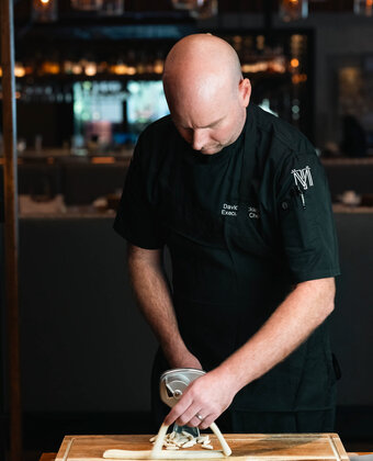 Chef David Buckley Making Fresh Pasta