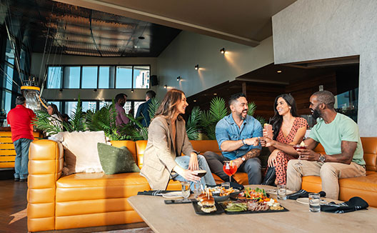 Merchant & Trade Lounge Area